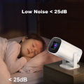 P30 Smart Mini Projector Android 11 - New Model 2025 - WiFi6 Support 4K 1080P BT5.0 Projector 1280*720P Home Cinema Portable Projector. 