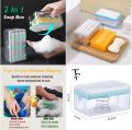 Rolling Soap Dispenser - Hands-Free Soap Roller Box for Bathroom, Kitchen & Sink - Foaming Soap Holder Tray, Soap Storage Container, Rotating Soap Box, Soap Rolling Brush, Soap Saver, Easy Soap Dispensing PROMISE TO SELL. 