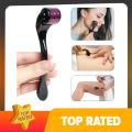 Micro Needle 540 Roller Derma Roller Dermaroller Hair Regrowth Beard Growth Anti Hair Loss Treatment Thinning Receding. 