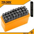 NC - Tolsen 27PCS Steel Letter Punch Stamp Set (6mm) 25104. 