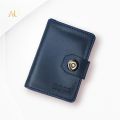 Mini Slim Smart Card Holder with Magnetic Button Lock- Slim Smart Wallet - Smart Wallet With 6 Compartments. 
