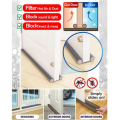 Door Draft and Dust Stopper Brown the Color 18-52 Inches Door Air Stopper Door Insect Protector Door Bottom Seal Excellent Quality. 