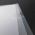Transparent CV Folder L shape file. 