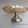 High Quality Imported Glass  Center Table Dish 13.5cm x 20 cm Fruit Tray Candy Dish Serving Tray Wedding Centerpiece Home Party Table Decoration Gift Home Attraction. 