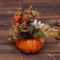 Pumpkin Ornament Crafts Pumpkin Centerpiece Halloween Party Decorations Harvest-themed Party Supplies Artificial Pumpkin Decorations. 