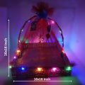 Gift Basket /with Colorful net wrap-size is in inch/Light with Big Sizes/Gift for girls, gift for boys, birthday gift for girls, gift basket for men, gift baskets for chocolates, baby basket, gift box. 