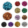 New Colors 1200pcs(20g) 6mm Sequin PVC Flat Round Loose Sequins Paillettes Sewing Wedding Craft Women Garments Accessories. 
