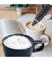 Electric Rechargeable Coffee Beater Milk Frothers Drink Whisk Mixer Egg Beater Foamer kichan items. 
