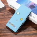 HOCE Fashion Kawaii Cat Wallet Phone Case for Samsung Galaxy S24 FE S25 S23 Ultra S22 Plus S21 FE S20 A20E A12 A52 Cases Leather Flip Cartoon Protective Cover. 