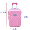 Suitcase Trolley Music Box Rotating Ballet Girl Creative Jewelry Box To Send Girlfriend Gift Children's Toy Gift Box. 