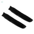 2xAnti-slip Squash/ Tennis Bat Overgrip Racket Grip Tape Sleeve Wrap Black. 