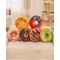 Doughnut Shaped Ring plush soft Cushion Pillow-Multicolored. 