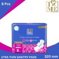 Gentle Women Ultra Thin 320 mm Sanitary Pads Extra Large 08 Pcs. 