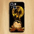 Bendy And The Ink Machines Phone Case For iPhone15,14,13,12,11,Pro,Max,Plus,Mini,X,XS,XR,8,7,6,S,Plus,SE Soft Black Case. 