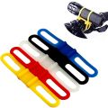 Sofirn Flashlight Silicone Strap Bike Front Light Holder Bicycle Handlebar Fixing Tie Bicycle Torch Flashlight Mount Color mixin. 