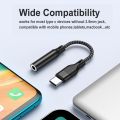 Usb C 3.5 MM Type C Headphones Jack Adapter Dac Amplifier AUX Converter For Oneplus 10 Pro 9Rt Galaxy Note 10 20 Plus S22 Ultra. 