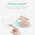 Kids Massager Brush Soft Silicon Finger Toothbrush  for Baby Teethgums. 