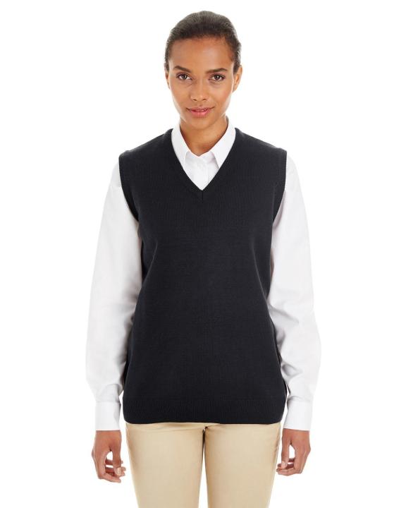 Womens Cotton & Wool Pullover Vest Sweater - FL-VSSl-W