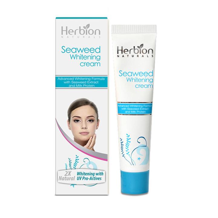 Mercury Free Skin Brightening Cream | Natural Blend of Seaweed Extract | 100% Mercury Free Formula | Removes Dark Spots and Dullness | Provides Instant Glow | For All Types of skin | 25gm