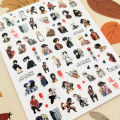 Anime Attack On Titan 3D Self Adhesive Decal Tools DIY Decoration Tools Shingeki no Kyojin Nail Sticker TSC series 292. 