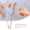 2 Pcs Glitter Weeding Pen Fine Point Pin Pen Weeding Tool for Vinyl Air Release Pen for Easy Craft Vinyl Projects. 