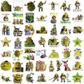 10/50Pcs Cartoon Monster Shrek Stickers Pack Graffiti Suitcase Guitar Skateboard Phone Fridge Disney Stickers Anime Decal Kids. 