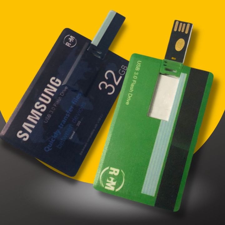 Atm card usb flash drive / 16gb, 32gb usb flash drive with atm card style- random colours