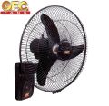 GFC Fans Wall mounted Bracket Fan – Deluxe Model 18 inches – Copper Winding for Room Black. 