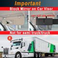Upgraded Polarized Sun Visor for Car Interior Sun Protection Sun Visor Extender, Anti-Glare Car Visor for Safe Driving. 