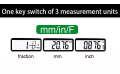 TOOLTOP ET50 Digital Caliper Stainless Steel 150mm Fraction / MM / Inch 0.01mm High Precision Vernier Caliper by Electrica. 