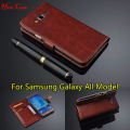Genuine Flip Wallet Leather case for Samsung Galaxy A3 A5 A7 J3 J5 J7 2016 Cover For Samsung Galaxy S5 S6 S7 Edge Cover. 