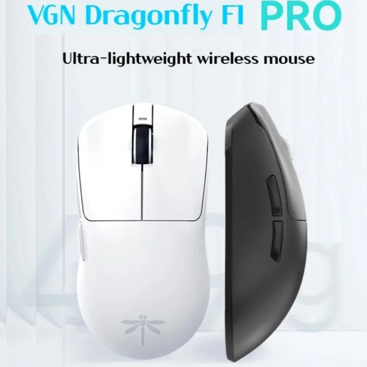 VGN Dragonfly F1 Pro Max And F1 Pro (OPEN BOX) 4k Wireless Mouse Dual-mode  Gaming Mouse 2.4G Wired Lightweight E-sports Gaming Mouse