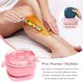 3 in 1 Compact Foldable Silicone Wax Heater: Easy-to-Use Electric with Lid for Gentle Hair Removal - 400 ml Capacity Silicone Wax Warmer Pot Paraffin Wax Warmer For Women & Men. 