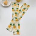 Fruit Net Red Ice Sleeve Sunscreen Female Hand Sleeve Thin Gloves Hyuna Summer Mesh Armguard Sleeves Cute Sleeves. 