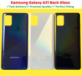 Samsung A31 Back Glass Battery Cover Rear Door Housing Case For Samsung A31 Back Glass Battery Cover Replacement. 