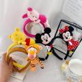 Plush Headband Disney Mickey Ear Winnie The Pooh Hairband Women Minnie Headwear Girl Donald Duck Hair Accessories Kids Xmas Gift. 