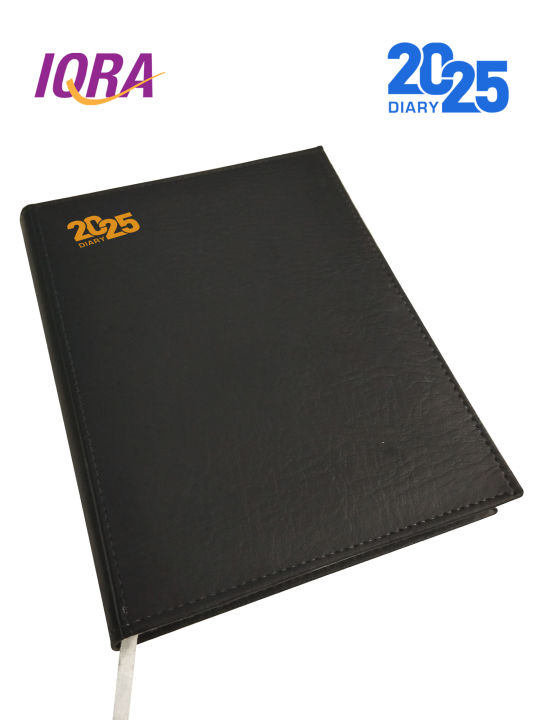 IQRA Medium Size Single Date Black Diary 2025