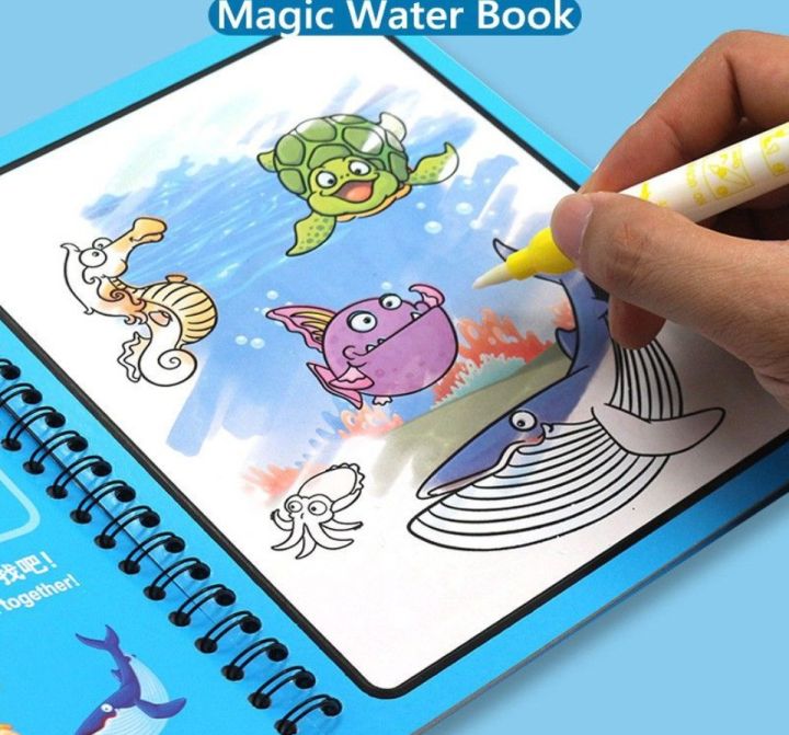 Magic%20Water%20Book;%20Water%20Drawing%20Book,%20Magic%20book%20for%20kids.%20Reusable%20Doodle%20Book%20with%20pen%20for%20Kids%20to%20Learn%20and%20Develop%20Art%20Ability.%20-%20Image%205