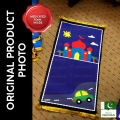 Kids Prayer Mat Beautiful Janamaz Stuffed with Foam. 