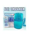 Manual  Ice Crusher Ice Cutter Gola Machine Best Quality  - Blue & White. 