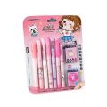Cute Ink Pen Set 6pcs Pens 1pc removal 8pcs ink cartridge Fountain Pen. 