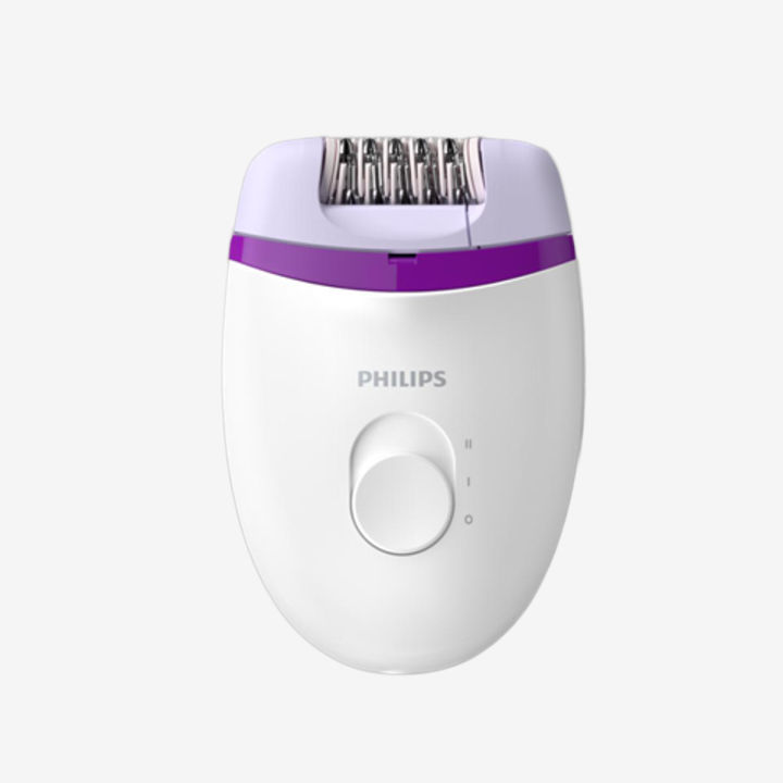Philips BRE225 Essential Corded Compact Epilator - White