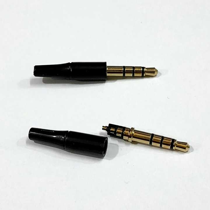3.5mm%204%20Pole%20Headphone,%20Speaker%20Jack%20TRRS%20%5B2%20Pcs%5D%20-%20Male%20Jack%20-%20Plastic%20Shell%20-%20Gold%20Plated%20Pin%20%5BC.M.Tech%5D%20-%20Image%202