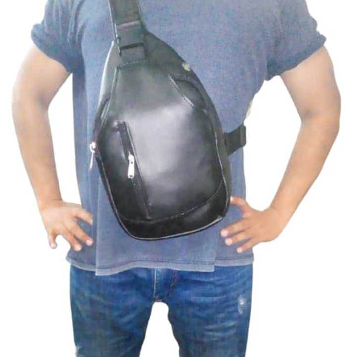Waist Bag Men Waterproof Sling Bag Pack Waist Bag Large Capacity Hip Belt Cross body Shoulder Pouch Purse Men Chest Bag Side Bag Fanny Bag with Headphone Jack- For Men And Boys
