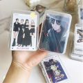 Small Card Photo Transparent Flip Storage Box Sealing Sticker Storage Dust Box. 