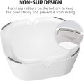 ELS PET Dog Bowl No Spill, Pet Water Bowl No Drip Slow Water Feeder Cat Bowl, Pet Water Dispenser 35oz/1L Travel Water Bowl for Dogs, Cats uk import. 