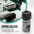 7Pcs ER11 1-7mm Spring Collets with ER11A 5mm Motor Shaft Holder Extension Rod. 