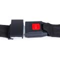 Car Seat Belts Set - Universal 2 Pics Black Color Front Seats Belts. 