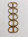 10,20,pcs Gold D-Ring Buckle for Belts, Bags, Purses and Crafting Jewelry | Sturdy Metal Ring for Straps & DIY Projects. 