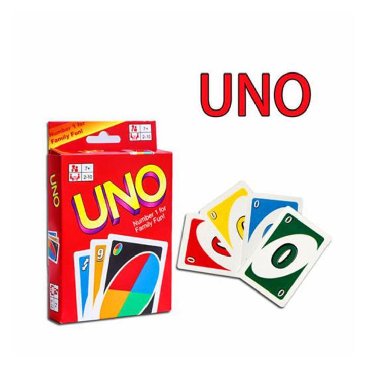 Uno Cards Game Multicolor Laminated Complete 108